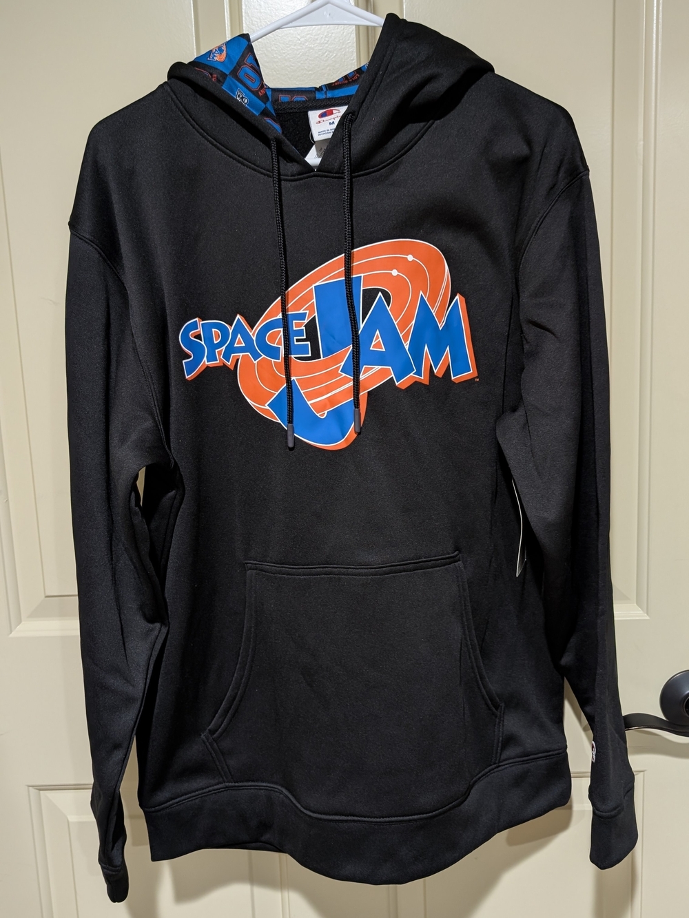 Space Jam Hoodie - Orange & Blue Graphic